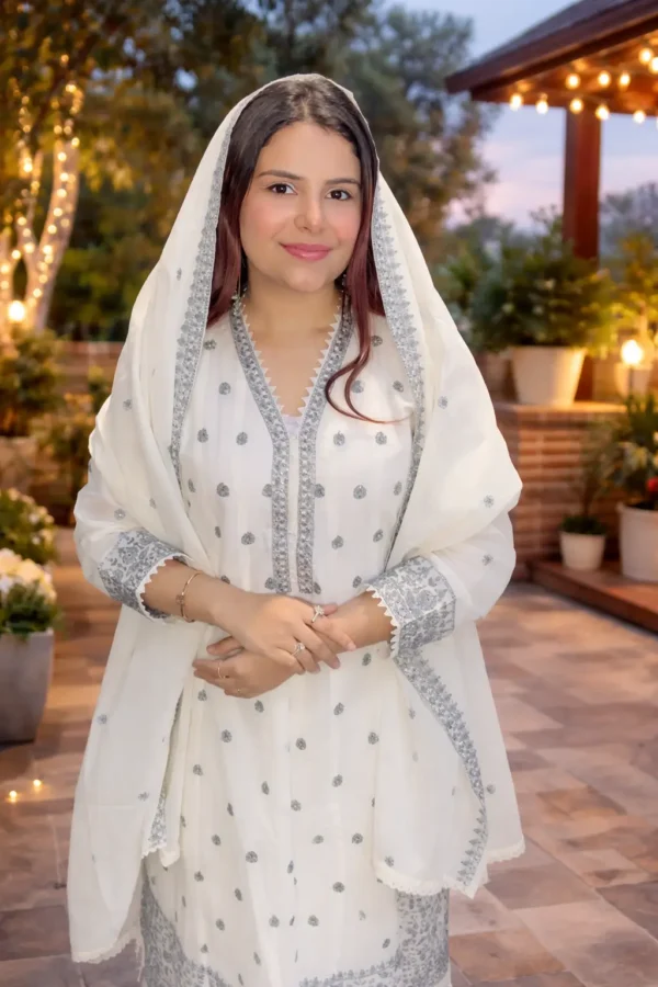 Women Cotton Silk Jacket Style Suit